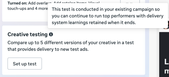 Creative Testing